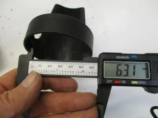 Triumph Street Triple 675 Verkleidung Schoner Gabel Gabelrohr 63 mm Tauchrohr unten - Bild 2