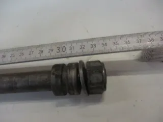 5. HONDA CBR 1000 F SC21 Steckachse Achse hinten 20 mm axle rear - Bild 4