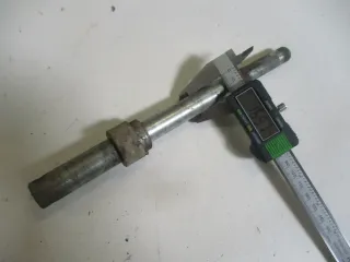 Cagiva Aletta Electra 125 Steckachse 17 mm Achse vorne axle front - Bild 1