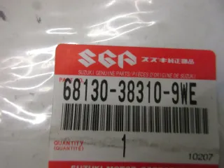 E1649. Suzuki GN 250 Aufkleber Dekor 68130-38310-9WE Verkleidung Emblem Logo - Bild 4