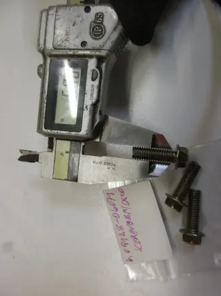 E1279 Suzuki Schrauben Motor M6 x 19 mm Kurbelgehäuse 09128-06071 bolt - Bild 4