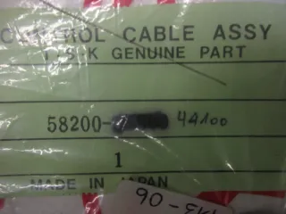 E1368 Suzuki GSX 250_400 E Gaszug Gaszugseil 58200-44100 bowdenzug throttle cable - Bild 4