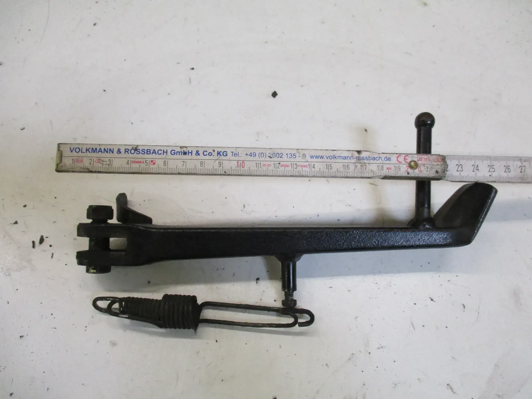 1. Suzuki GSF 600 Bandit GN 77 B Seitenständer Bolzen Feder Kippständer side columns - Bild 1
