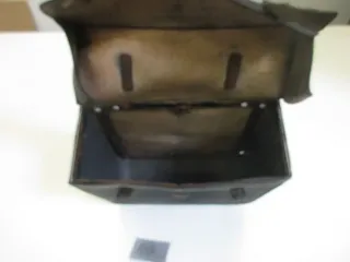 B157 Wehrmacht Ledertasche Gepäcktasche Seitentasche Koffer BMW DKW Zündapp NSU - Bild 7