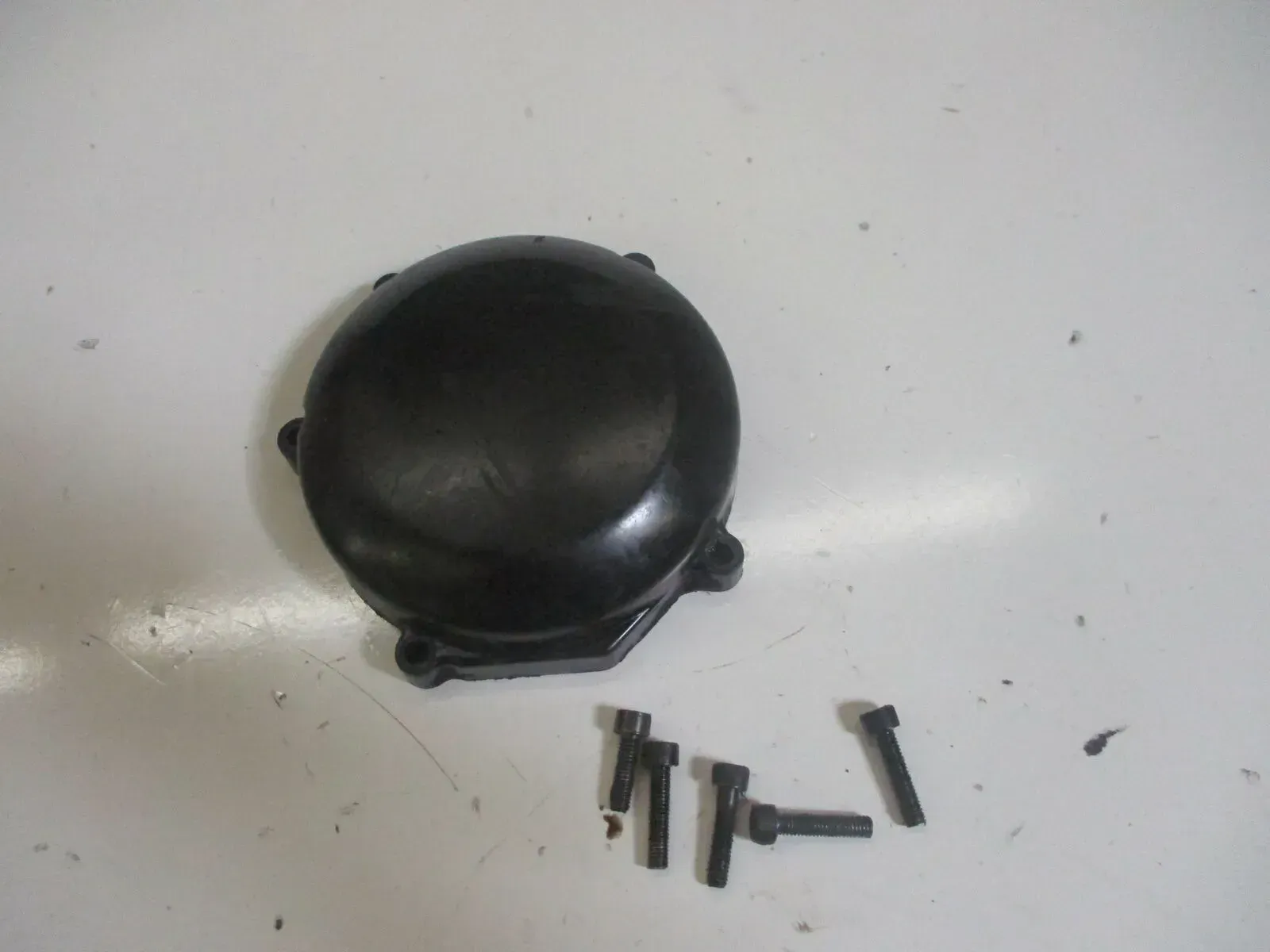 1. Kawasaki KDX 175  DX175B Lichtmaschinendeckel 14031-1048 Motordeckel links - Bild 1