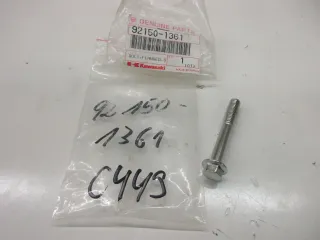 C449. Kawasaki ZR 750_1100 Schraube M8 x 55 mm Lenker Lenkstange 92150-1361 - Bild 2