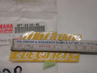 Aufkleber 4PT-24162-40 D3678. Yamaha XT 600 E Emblem Logo Verkleidung Dekor - Bild 3