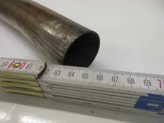 Auspuffkrümmer Krümmerrohr Auspuff 252. Harley Davidson Dyna Krümmer pipe - Bild 5