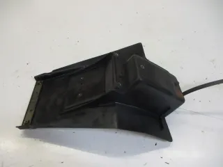1. Kawasaki EN 500 EN500A Verkleidung Spritzschutz Fender hinten unten Blende - Bild 2