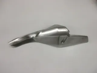 Hitzeschild Auspuff Krümmer 1. Kawasaki Ninja 400 EX400G Hitzeschutz Hitzeblende - Bild 1