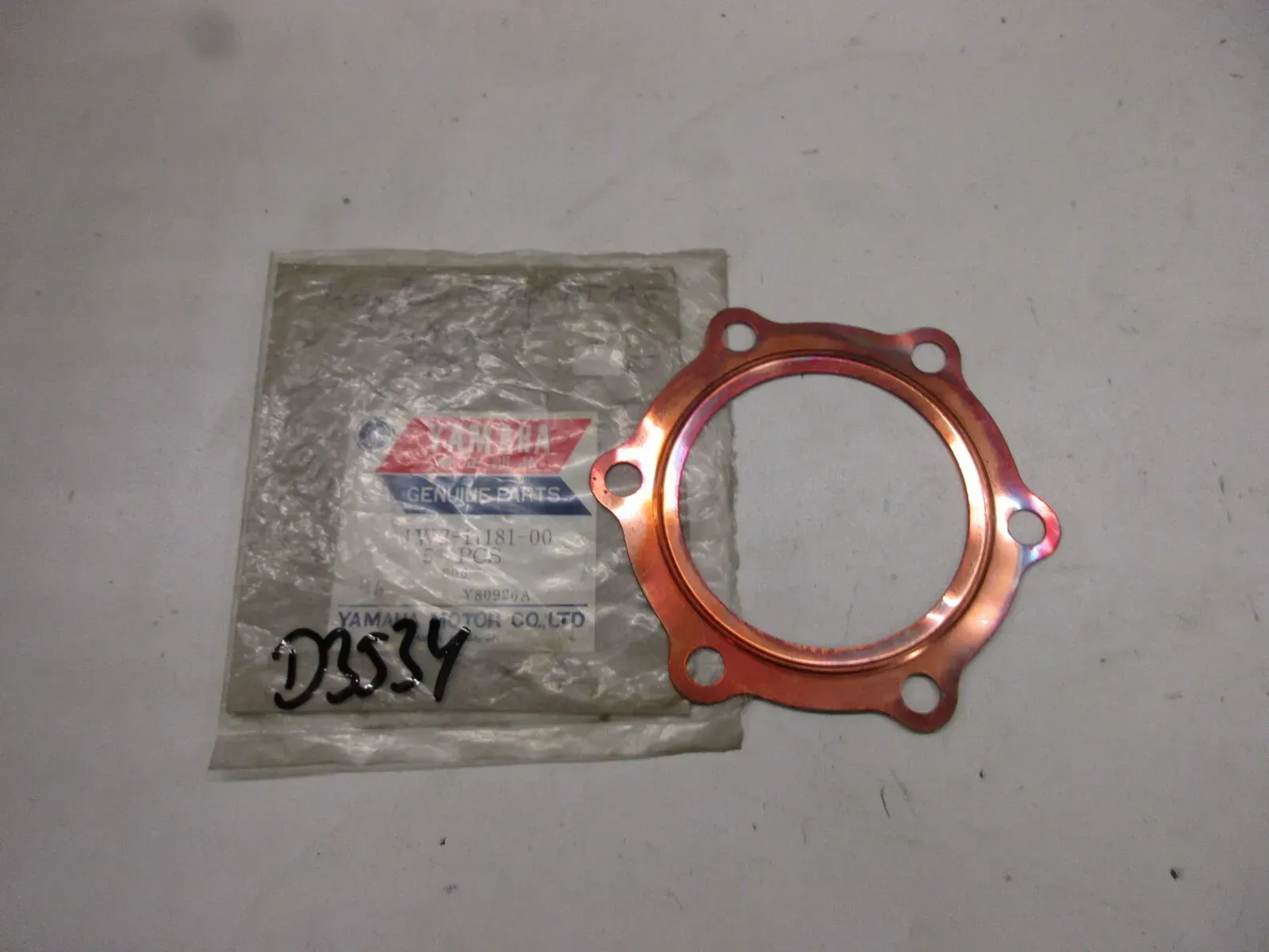 Dichtung 1W2-11181-00 D3534. Yamaha DT 175 MX Motordichtung Zylinderkopf Motor - Bild 1