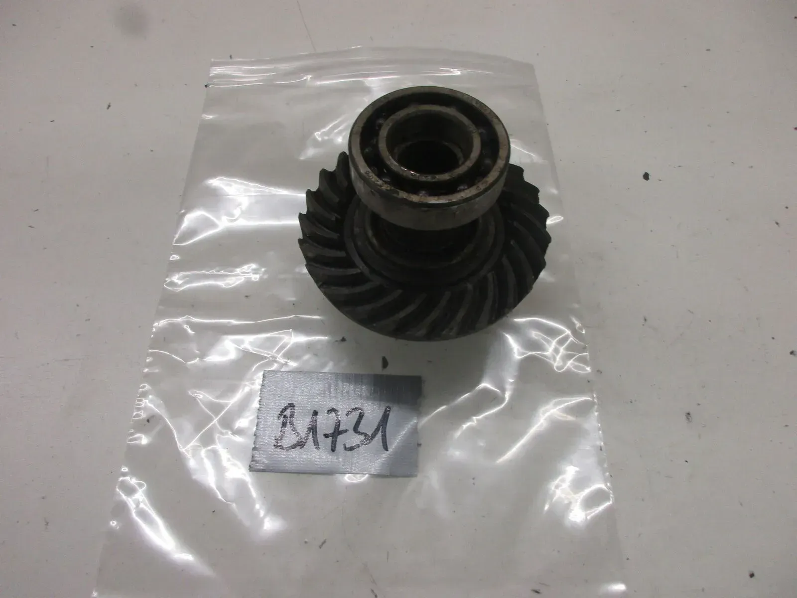 B1731 BMW Kardan Endantrieb Kardanglocke Zahnrad Tellerrad Differential - Bild 1