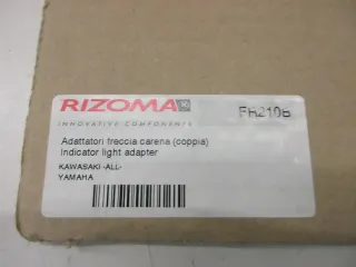 W1148. Ducati Suzuki Yamaha Blinkeradapter mini Adapterplatten Rizoma FR210B - Bild 3