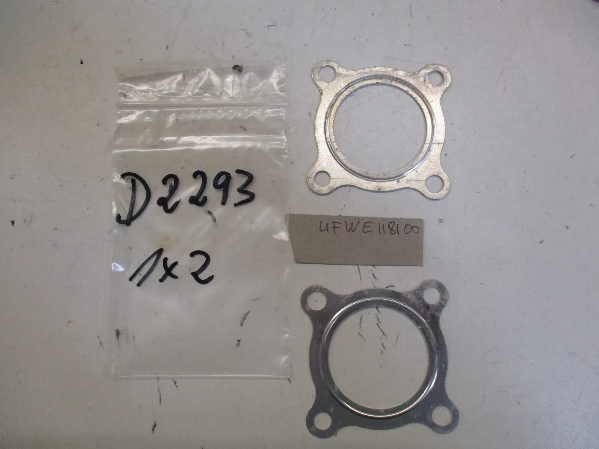 D2293 Yamaha YN 50 Dichtung 4FW-E1181-00 Zylinderkopfdichtung seal Motor - Bild 1