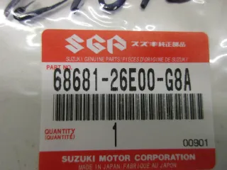 E1679. Suzuki GSF 600 S Bandit Aufkleber Dekor  68681-26E00-G8A Verkleidung Emblem Logo - Bild 4