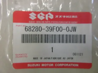 E1667. Suzuki GSX-R 600 Aufkleber Dekor 68280-39F00-0JW Verkleidung Logo Emblem - Bild 4
