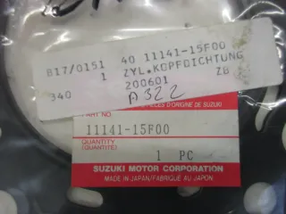 E1791. Suzuki AN 400 Burgman Dichtung Motordichtung 11141-15F00 Zylinderkopfdichtung - Bild 4