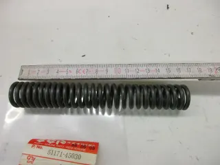 A75. Suzuki GS 550 L GS 750 E Feder Gabel Standrohr Gabelfder fork 51171-45030 - Bild 2