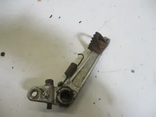 1. YAMAHA YZ 125 Typ 55 Y Bremspedal Bremshebel unten mit Feder brake pedal - Bild 2