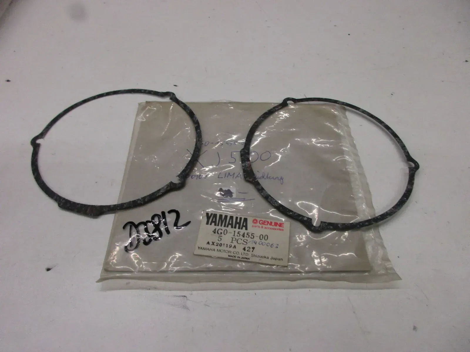 Dichtung 4G0-15455-00 D3812. Yamaha XJ 550 Lichtmaschine Motordichtung Motor - Bild 1