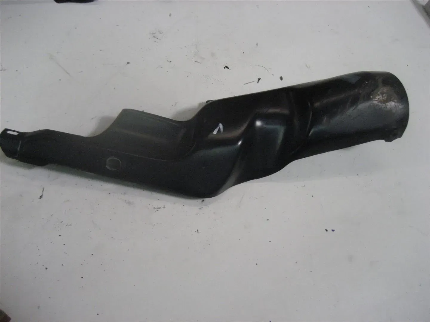 HONDA CBR 1000 F SC21 HITZESCHILD HITZESCHUTZ AUSPUFF ENDTOPF LINKS (2) - Bild 1
