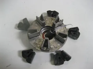 1. HONDA CBR 1000 F SC21 KETTENRADTRÄGER MIT RUCKDÄMPFER ANFAHRGUMMI GUMMI - Bild 1