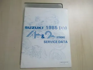 Suzuki GS 125 DR 200 S Serviceheft Handbuch Anleitung Motor 99510-01851-01E - Bild 1