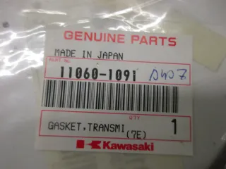 A1669 Kawasaki VN 750 A Vulcan Getriebedeckeldichtung Motor 11060-1091 Original gasket - Bild 4