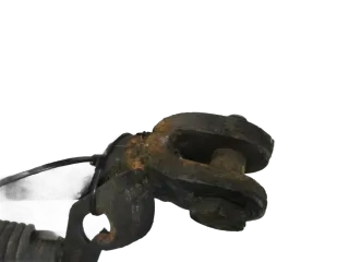 2. Yamaha TDR 125 5AN Bj97 Seitenständer links unten side columns - Bild 2
