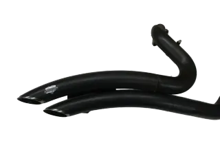 J341 Vance&Hines Big Radius Auspuffanlage Harley Fat Boy Dyna Endtopf - Bild 2