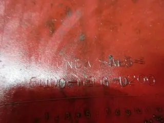 W195. Honda CBR 1000 RR SC57 Fender vorne Schmutzfänger Verkleidung Kotflügel - Bild 6