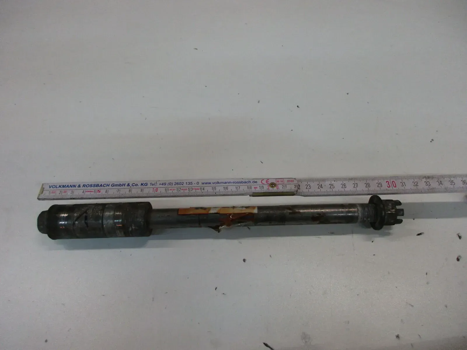 O1. Honda CB 400 N_T Steckachse (1) hinten Achse Hinterrad Felge axle wheel - Bild 1