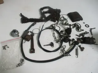 ZÜNDAPP 200 Norma DB204 Schraubensatz Kleinteile Konvolut Schrauben Halter - Bild 5