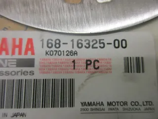 T209. Yamaha YZF-R 6 XJ 600 Kupplungslamelle Kupplung Stahllamelle 168-16325-00 - Bild 4