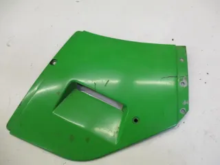 Verkleidung Tank Seite links 1. Suzuki RG 80 Gamma NC11A grün Seitenverkleidung - Bild 2