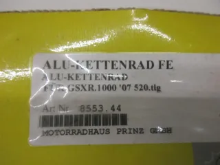 W1350. Suzuki GSX-R 1000 K6 K7 Kettenrad Alu Kette 520 tlg. Antrieb 44 Zähne - Bild 4