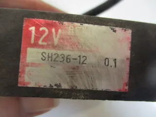 2. Honda CB 750 K RC01 KZ Spannungsregler SH236-12 Lichtmaschine Regler Laderegl - Bild 2