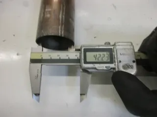 Auspuffkrümmer Krümmerrohr Auspuff 252. Harley Davidson Dyna Krümmer pipe - Bild 6