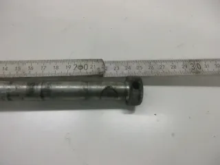 4. Kawasaki GPZ 305 EX305A BD Steckachse 15 mm Achse vorne axle front - Bild 2