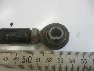1. Kawasaki KDX 175  DX175B Reaktionsstrebe Niederhalter Strebe Bremstrommel hin - Bild 3