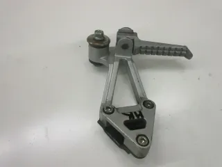 2. Kawasaki GPX 600 R ZX600A Fußraste hinten rechts Soziusraste Fussrastenhalter - Bild 2