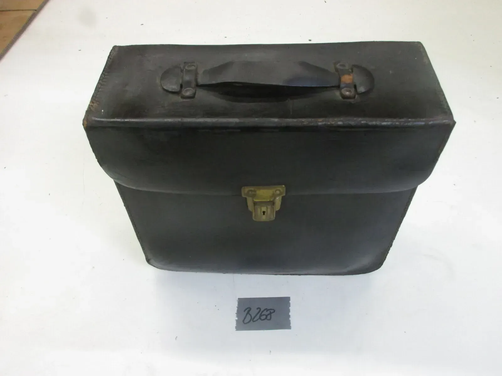 Gepäcktasche Koffer B268 BMW R75/5 R60/5 Ledertasche Wehrmacht Seitentasche - Bild 1