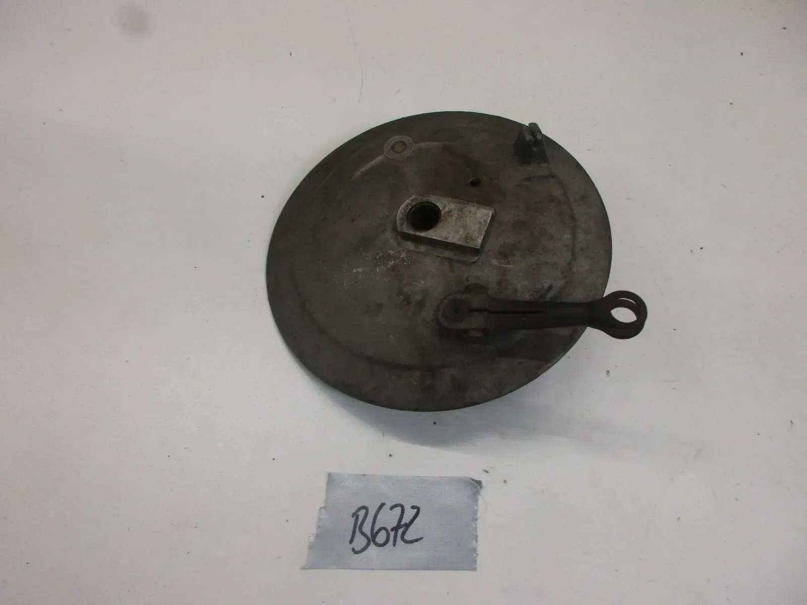 Bremsankerplatte B672 BMW R25/3 Bremstrommel hinten Trommelbremse 22536380412 - Bild 1
