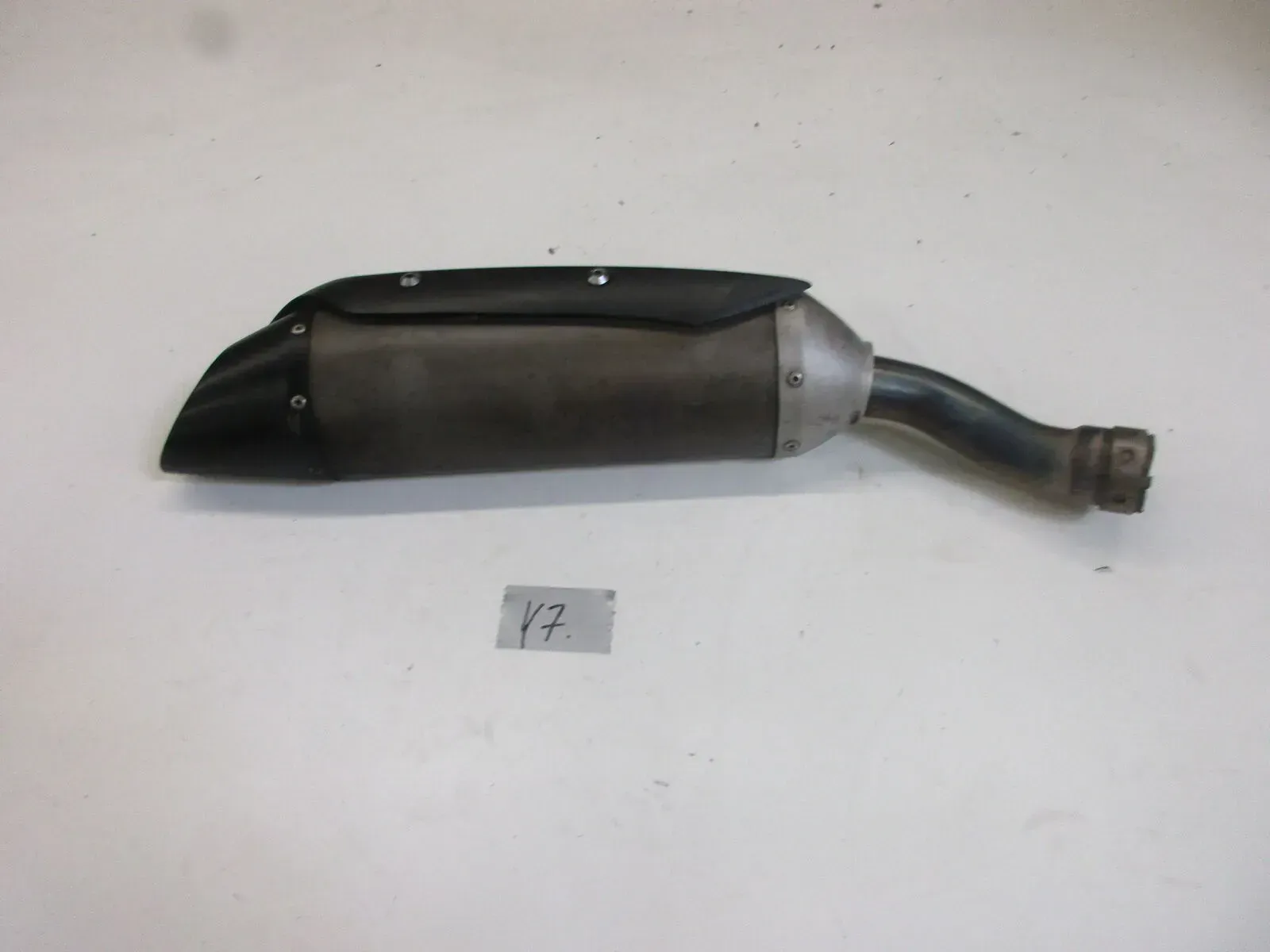 Auspuff Endtopf Y7 Yamaha YZF-R1 RN12 rechts e13 Auspuffendtop 5VY-2 muffler - Bild 1