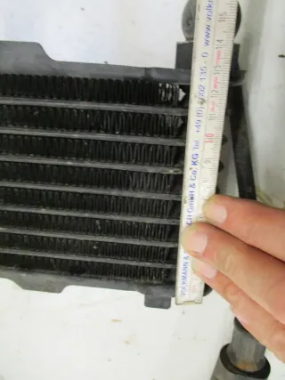 Ölkühler Kühler mit Ölleitungen 8. Suzuki GSX 600 F GN72B radiator oil cooler - Bild 3