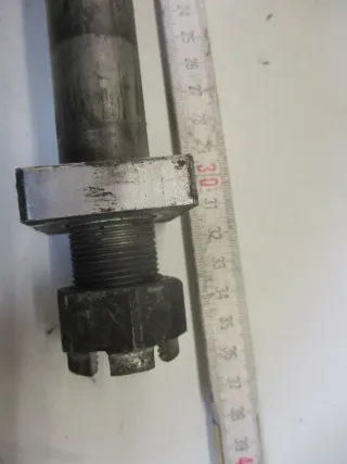 Steckachse 25 mm Achse hinten 1. Kawasaki ZX-R 750 J ZX750J ZXR axle rear - Bild 4