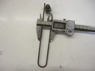 Bremsleitungsführung Gabel 2. SUZUKI DR 800 S BIG SR43B Führung Halter Öse Streb - Bild 2