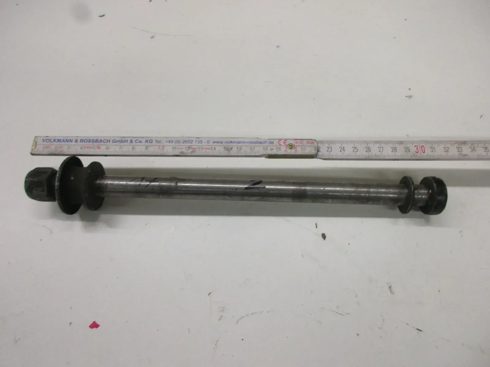 Suzuki GS 550 M Katana Steckachse hinten (2) Achse Hinterrad 17 mm Felge axle - Bild 1
