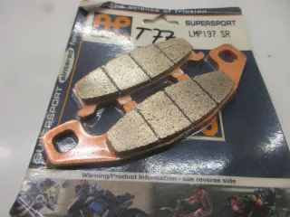 T77. Kawasaki ZZR 400 GPZ 400 Bremsbelag hinten Bremssattel Bremsklotz LMP197 SR - Bild 2