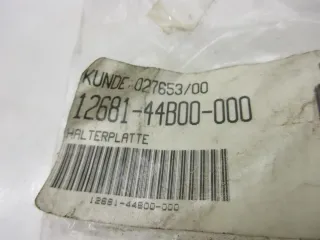 B227. Suzuki DR 750_800 S Halter Zahntrieb Halterplatte Motor 12681-44B00 - Bild 4